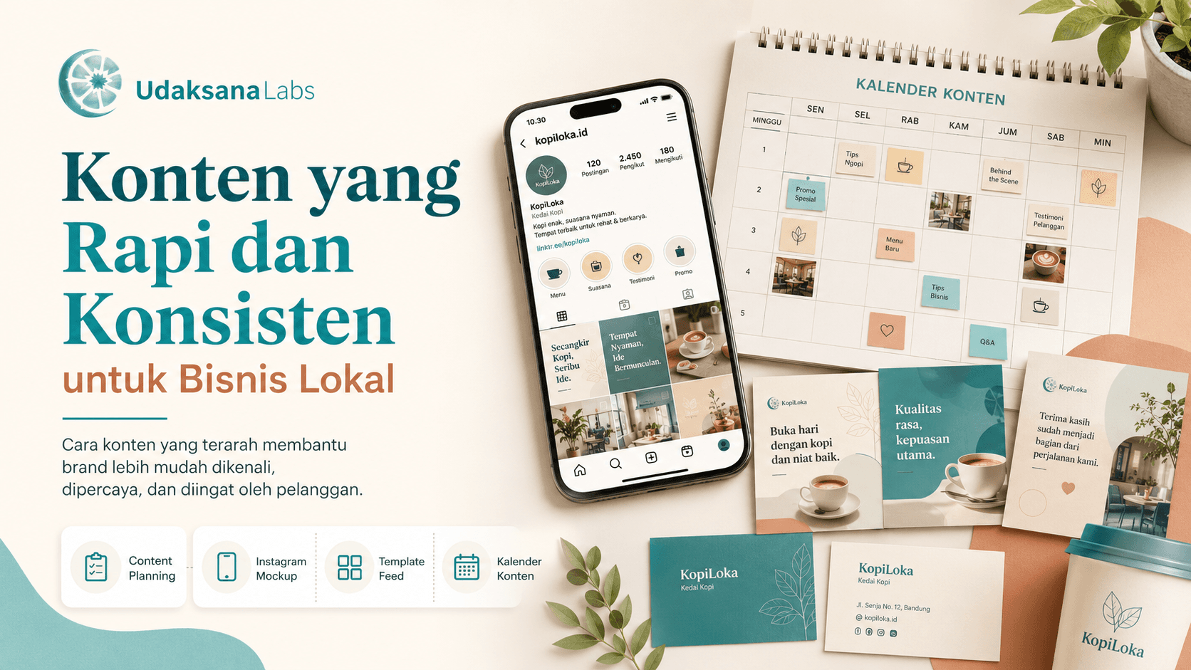 Kenapa Bisnis Lokal Perlu Konten yang Rapi dan Konsisten