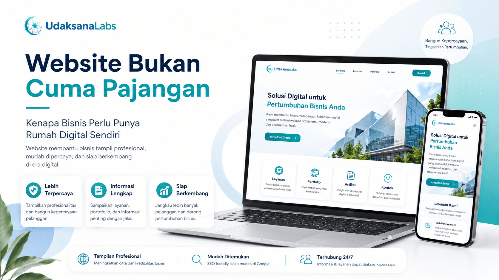 Website Bukan Cuma Pajangan: Kenapa Bisnis Perlu Punya Rumah Digital Sendiri
